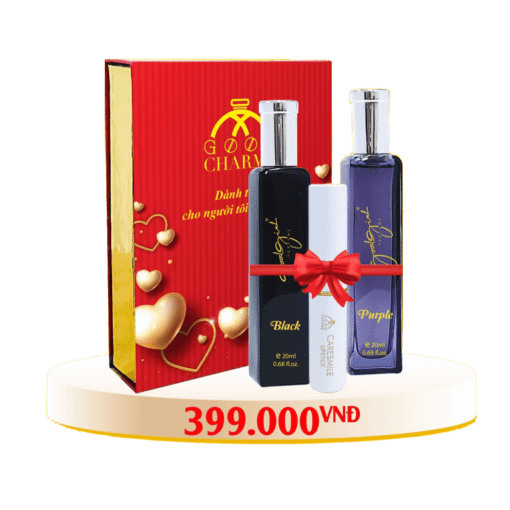 Sét Nước Hoa Và Son Good Charme